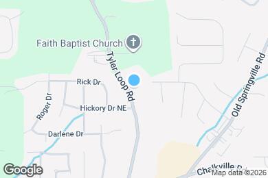 Map image of the property - 5345 Tyler Loop Rd