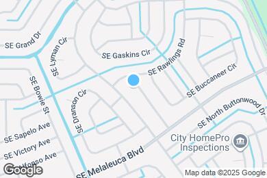 Map image of the property - 1814 SE Genaro Terrace