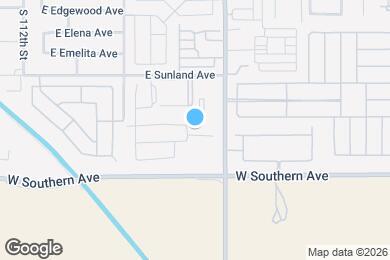 Map image of the property - 11528 E Flower Cir