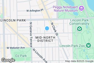 Map image of the property - 452 W Belden Ave
