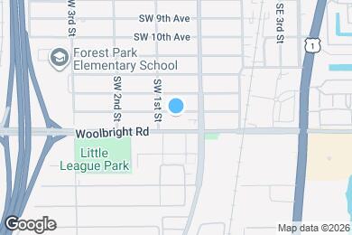 Map image of the property - 130 SW 14th Ave
