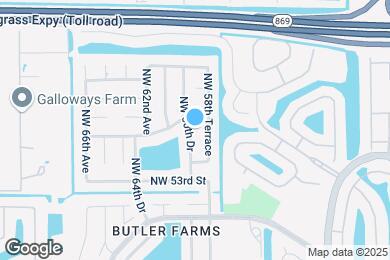 Map image of the property - 5379 NW 60th Dr