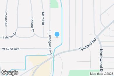Map image of the property - 4011 E Turnagain Blvd