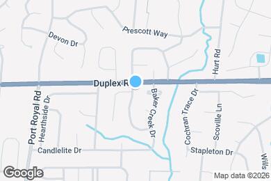 Map image of the property - 102 Baker Springs Ln