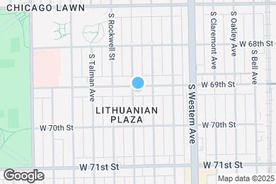 Map image of the property - 2521 W 69th St