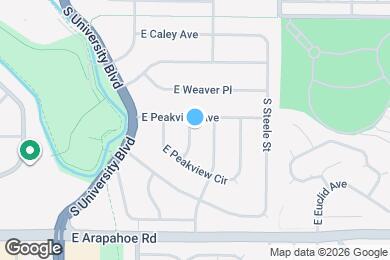 Map image of the property - 6526 S Elizabeth Way