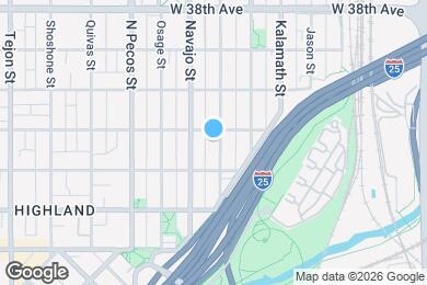 Map image of the property - 3437 Mariposa St
