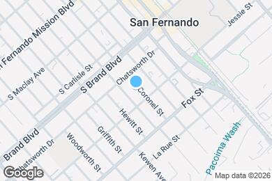 Map image of the property - 722 Coronel St