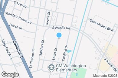 Map image of the property - 1317 Ledet St