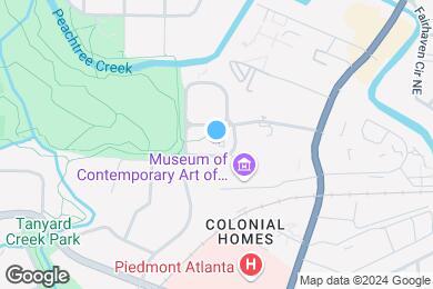 Map image of the property - The Monroe Atlanta