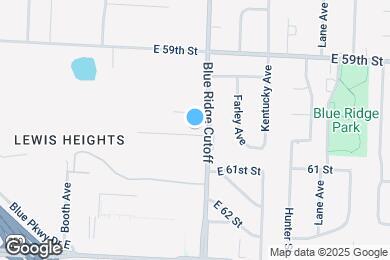 Map image of the property - 8724 E 61 St