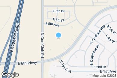 Map image of the property - 310 N Addison Way