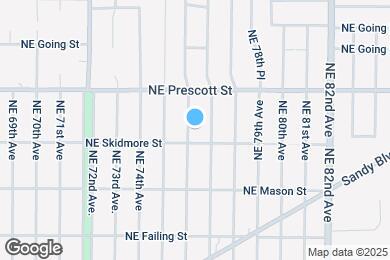 Map image of the property - 4322 NE 76th Ave