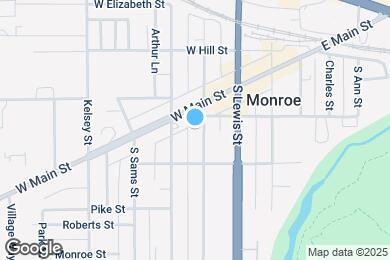 Map image of the property - 214 S Blakeley St