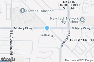 Map image of the property - 3611 Rio Blanco Dr