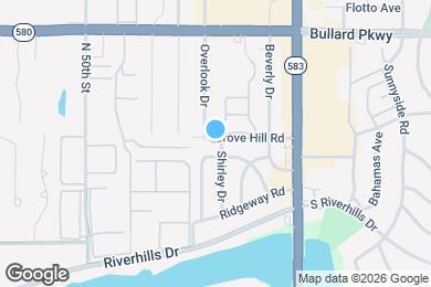 Map image of the property - 5309 Grove Hill Rd