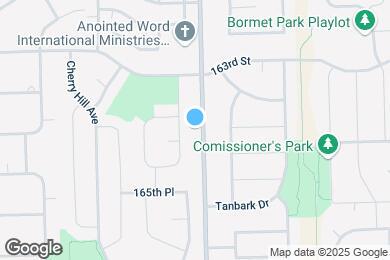 Map image of the property - 16416 84th Ave