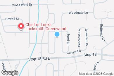 Map image of the property - 1435 Blue Brook Way