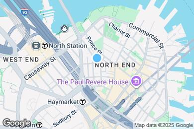 Map image of the property - 18 Thacher St