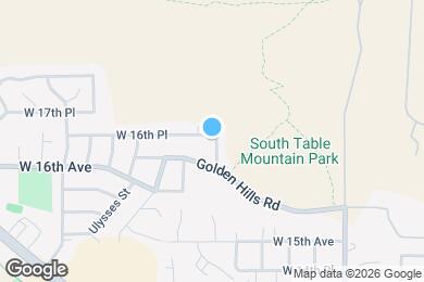 Map image of the property - 1621 Salvia St