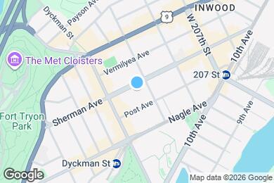 Map image of the property - 121 Sherman Ave