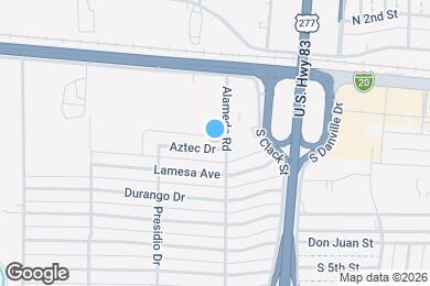 Map image of the property - 5208 Aztec Dr