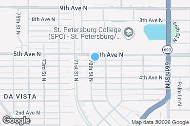 Map image of the property - 6941 Dartmouth Ave N