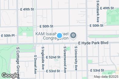 Map image of the property - 1020 E Hyde Park Blvd