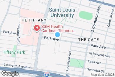 Map image of the property - 3455 Park Ave