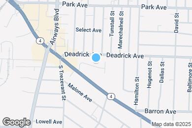 Map image of the property - 2428 Lamar Cir