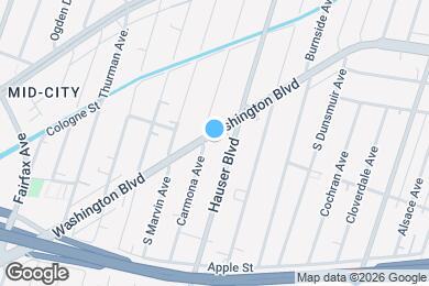 Map image of the property - 5432 W Washington Blvd