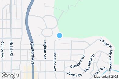 Map image of the property - 415 E 23rd St