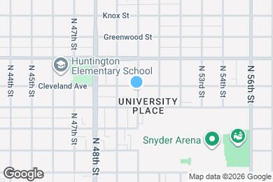 Map image of the property - 2839 N 50th St