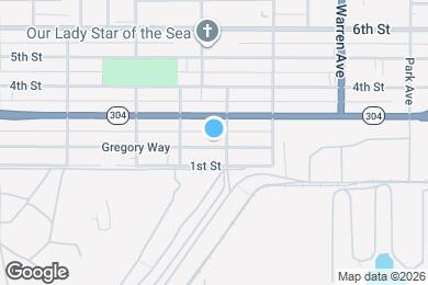 Map image of the property - 1406 Gregory Way