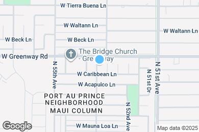 Map image of the property - 15253 N 53rd Ave