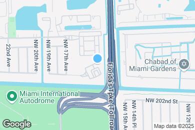 Map image of the property - 20461 NW 17th Ave