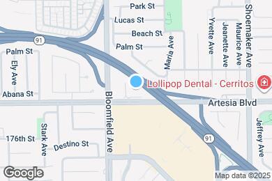 Map image of the property - 12651 Artesia Blvd
