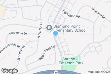 Map image of the property - 660 Golden Springs Dr