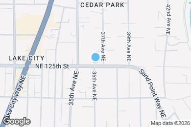 Map image of the property - 3532 NE 125th St