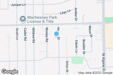 Map image of the property - 7820 Venus St