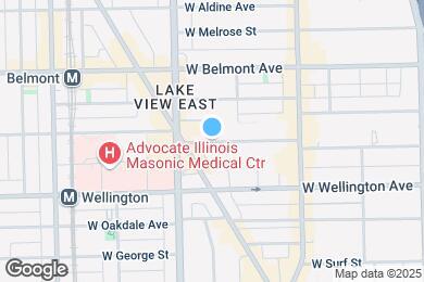 Map image of the property - 726 W Barry Ave