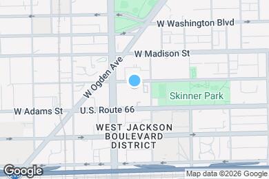 Map image of the property - 1515 W Monroe St