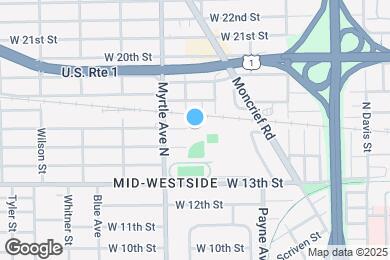 Map image of the property - Mary Eaves