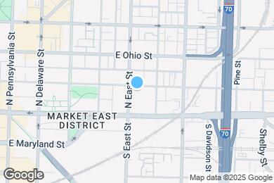 Map image of the property - 515 E Market St