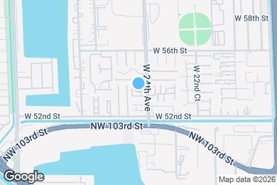 Map image of the property - 5388 W 24th Ave