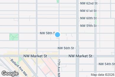 Map image of the property - 5701 17th Ave NW
