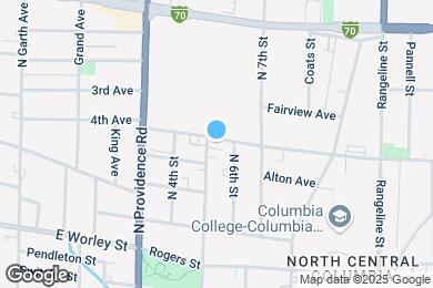Map image of the property - 502 Wilkes Blvd