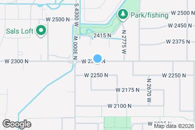Map image of the property - 2897 W 2300 N