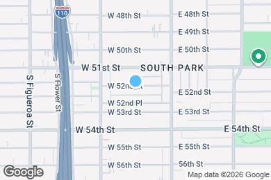 Map image of the property - 200 W 52nd St