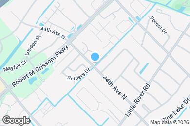 Map image of the property - 830 44th Ave N
